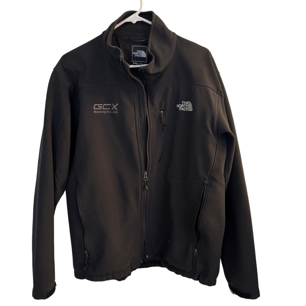 The NorthFace Jacket Men's‎ Black Bionic Long Sleeve Full Zip Collared Sz L